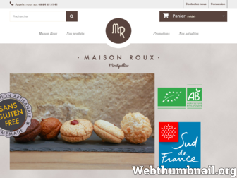 maison-roux.fr website preview