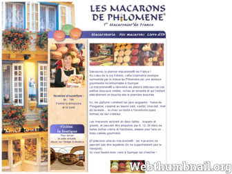 macaron-quimper.com website preview