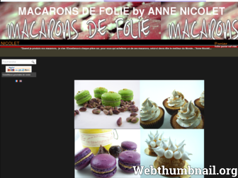 macaronsdefolie.fr website preview