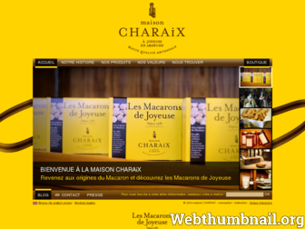 maisoncharaix.com website preview