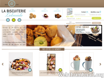 macarons-lolmede.com website preview