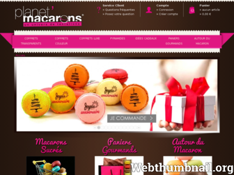 planetmacarons.com website preview