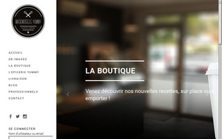 mademoiselle-yummy.fr website preview