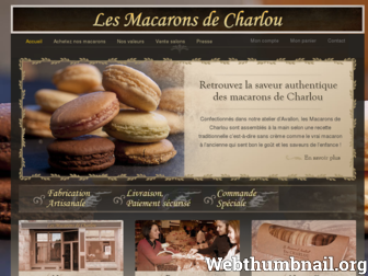 macarons-de-charlou.com website preview