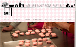 ateliermacaronspapibio.com website preview