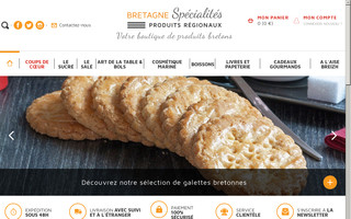 bretagne-specialites.fr website preview