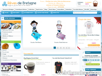 revesdebretagne.com website preview