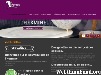 creperie-merignac.com website preview
