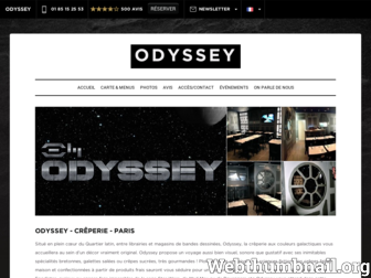 restaurant-odyssey.fr website preview