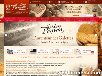 galettes-penven.com website preview