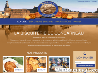 biscuiteriedeconcarneau.com website preview