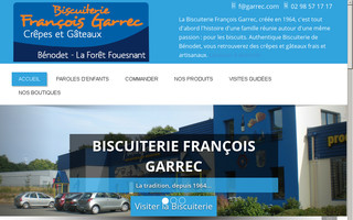 garrec.fr website preview