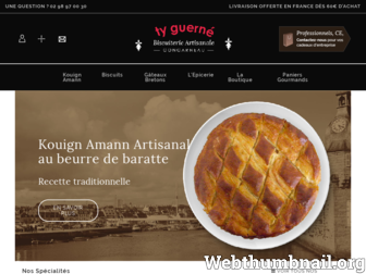 tyguerne.com website preview
