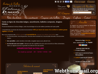 chocolatgourmand.fr website preview
