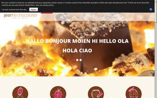 jeanlechocolatier.be website preview