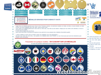proclef-gravure-medaille-chien-chat.com website preview