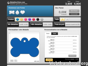 medailleschien.com website preview