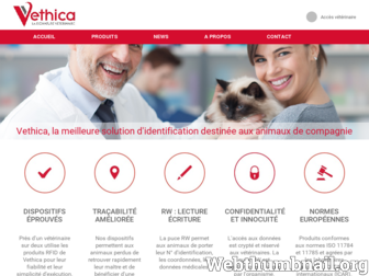 vethica.com website preview