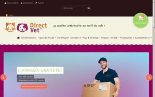 direct-vet.be website preview