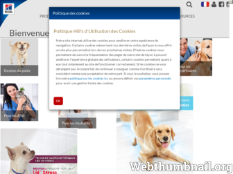 hillsvet.fr website preview
