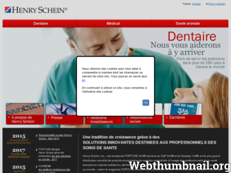 henryschein.fr website preview