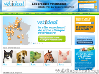 vetideal.com website preview