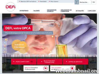 opcadefi.fr website preview