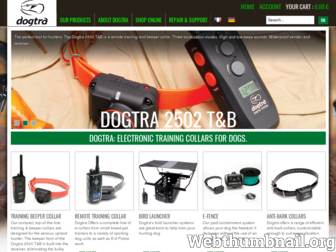 dogtra-europe.com website preview