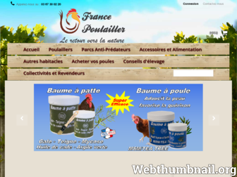 france-poulailler.com website preview