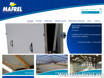 mafrel.fr website preview