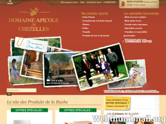 domaine-chezelles.com website preview