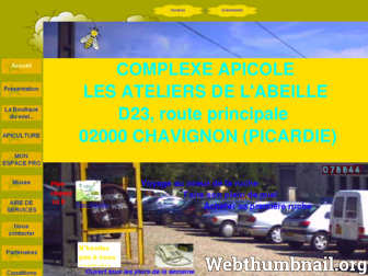 complexe-apicole.fr website preview