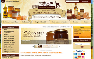 lesrucherssaintemarie.com website preview