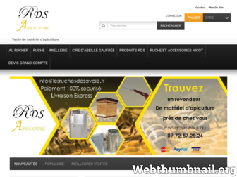 lesruchesdesavoie.fr website preview