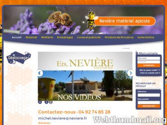pro.neviere.com website preview