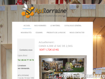 apiculture-apilorraine.com website preview