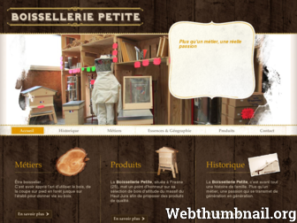 boissellerie-petite.fr website preview