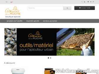boutiqueapicole.ca website preview
