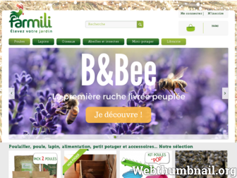 farmili.com website preview
