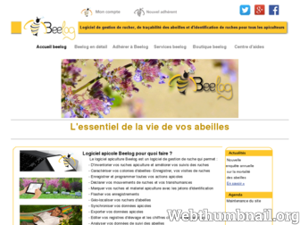 beelog.fr website preview