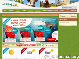 agrialpro.com website preview