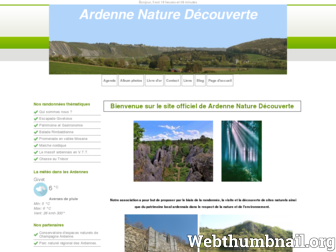 ardenne-nature-decouverte.e-monsite.com website preview