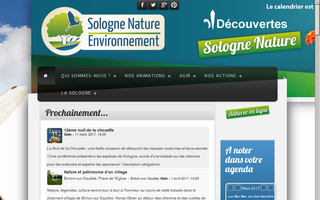 sologne-nature.org website preview