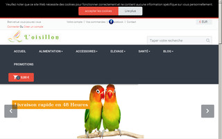 loisillon.fr website preview