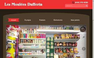 lesmouleesdufferin.com website preview