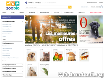 zoobio.fr website preview