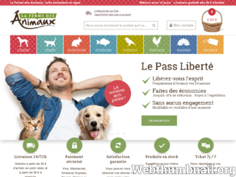 lafermedesanimaux.com website preview