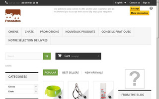 pensbetes.fr website preview