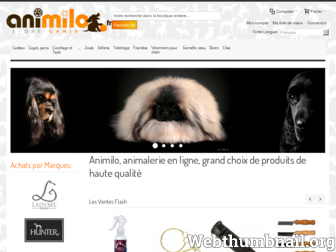 animilo.fr website preview