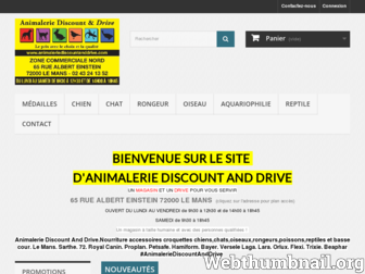 animaleriediscountanddrive.com website preview